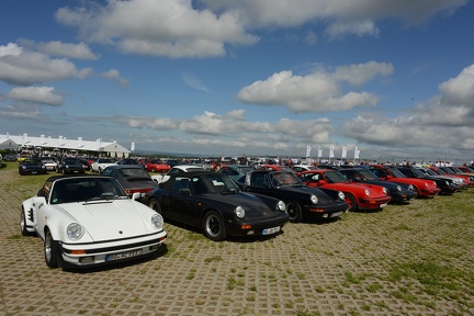rows of 911s
